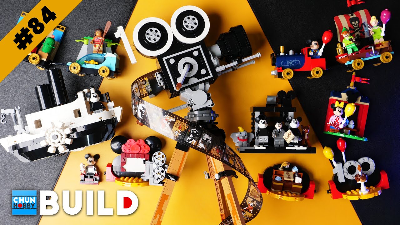 LEGO Speed Build! Disney 100 Collection | LEGO Disney 2023 | Beat Build