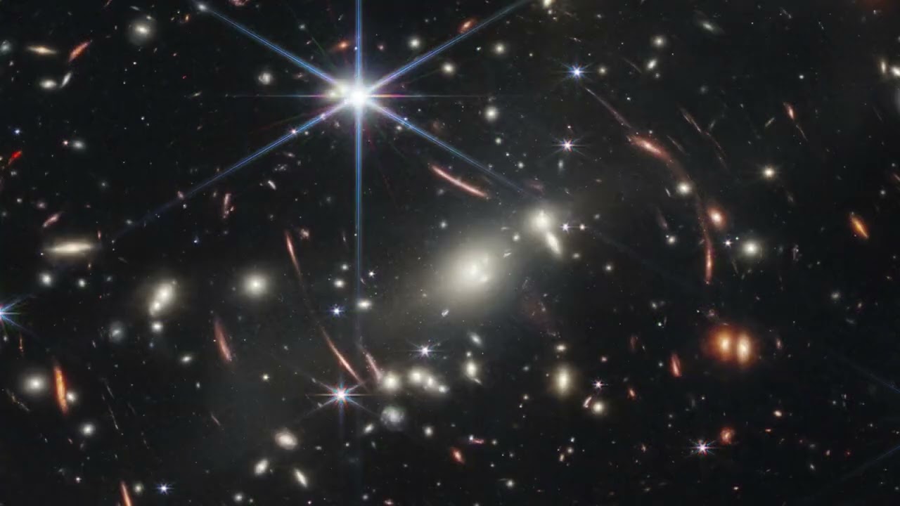 Animaci&oacute;n para comparar la imagen tomada por el James Webb y el Hubble