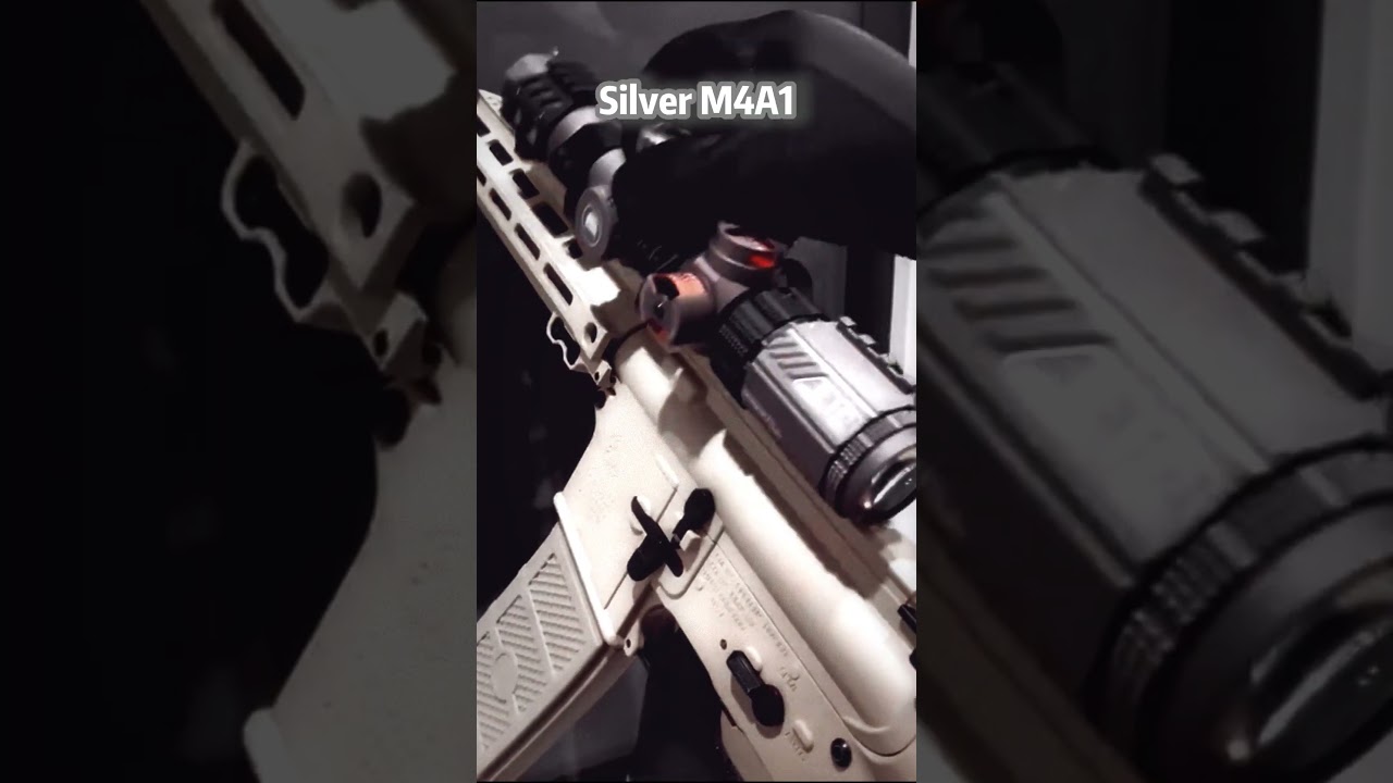 Pink MAC10 Vs Silver M4A1 | What Wins? #gelblaster #thegelgobbler #airsoft