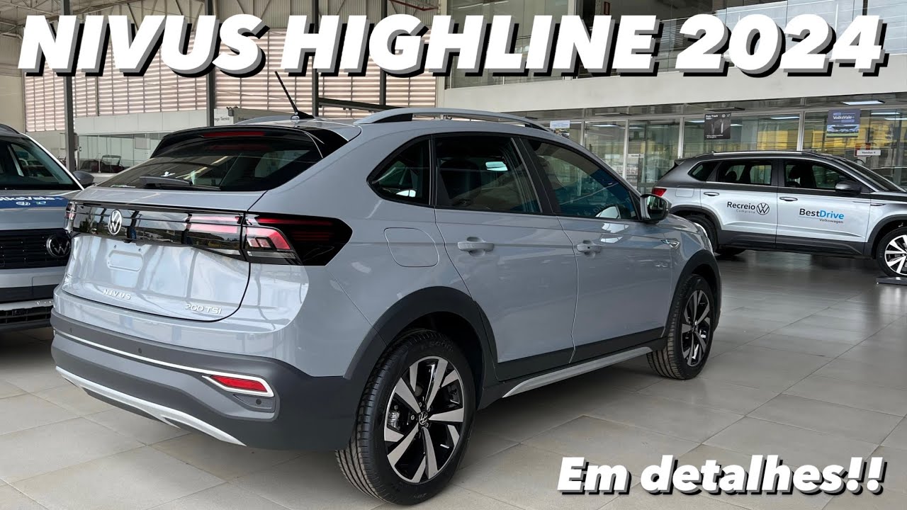 VW Nivus Highline 2024 - Linha 2024 do Nivus em detalhes!! (4K)
