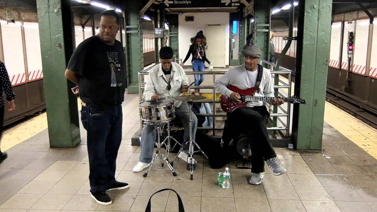 NYC Subway Musician - Majestic K. Funk