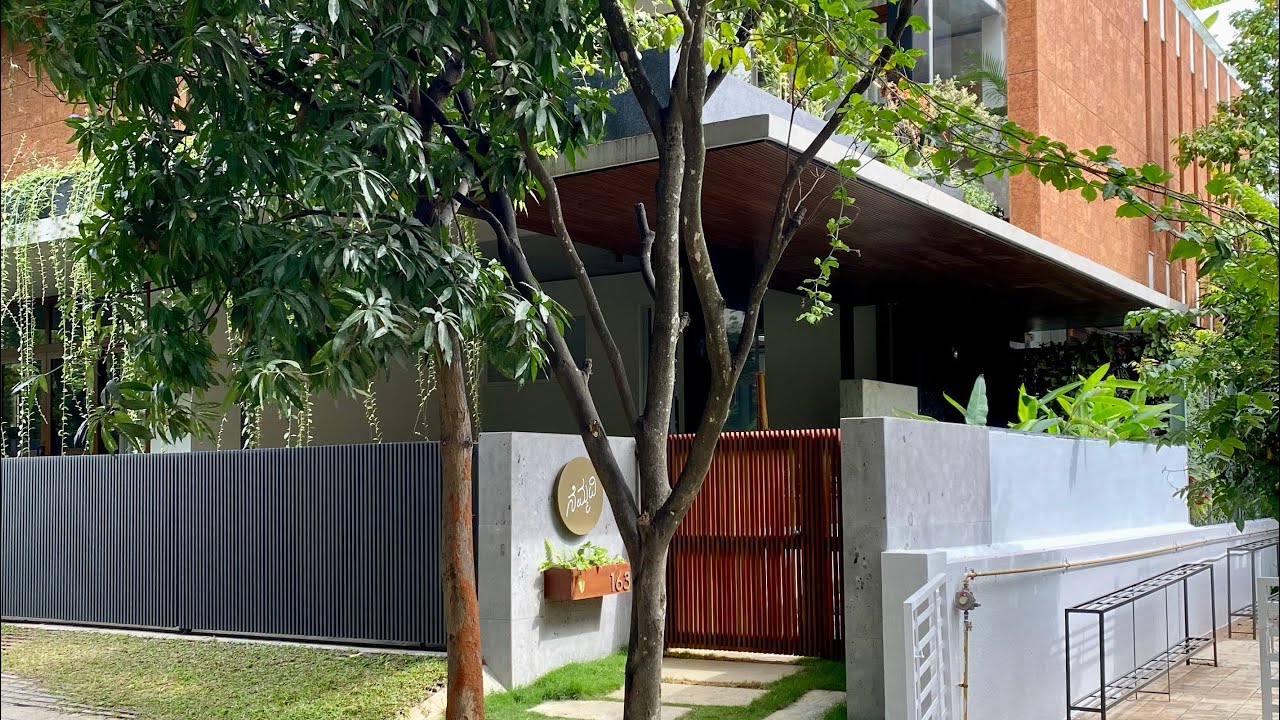 Luxury Residential Villa Home, House of Greens, Bangalore, India, 4site architects