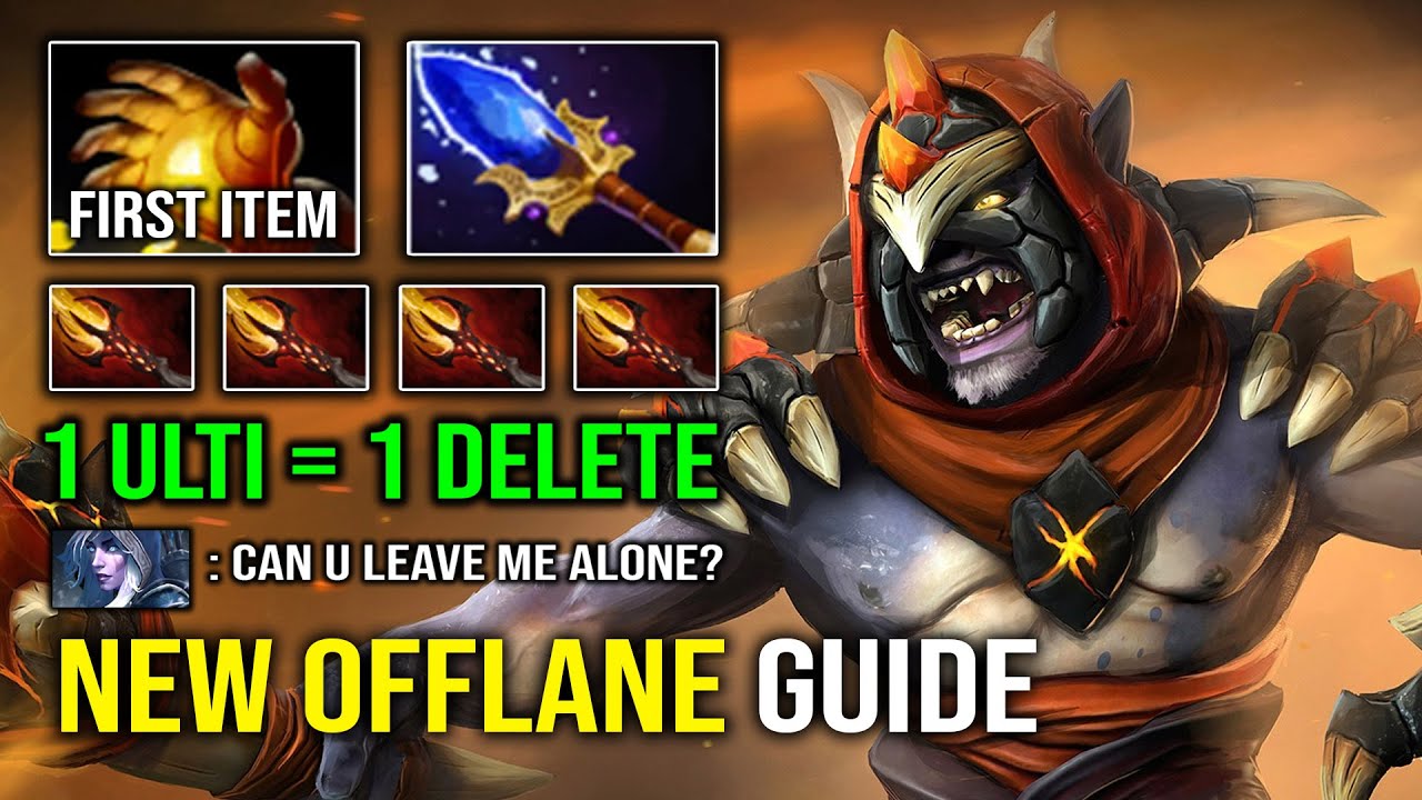 How to Play Offlane Lion with 1st Item Midas & 1 Shot Ultimate Aghs Dagon Dota 2