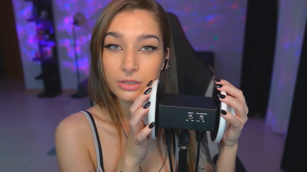 ASMR MASAJE DE OREJAS (NO TALKING) Ear Touching, Tapping & Scratching para dormir o estudiar ❤️ 3dio