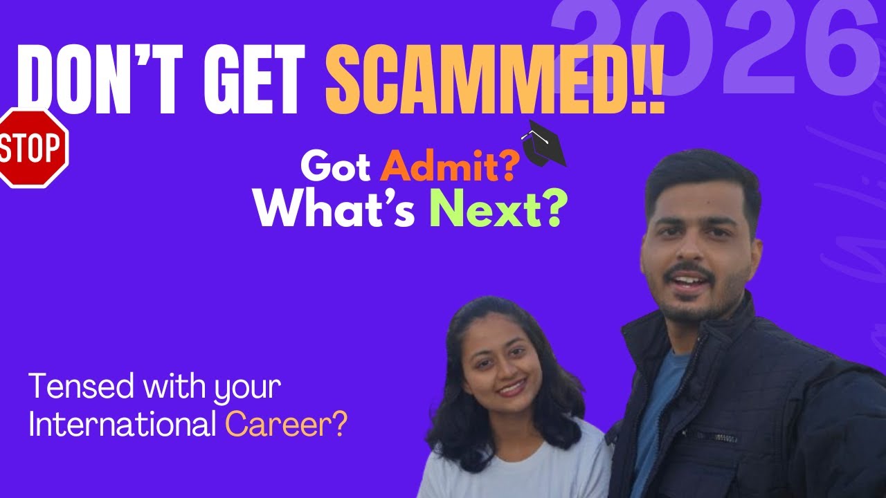 GOT YOUR ADMIT ? DO THIS NEXT! 🎓 (2026 Loan & Visa Guide)