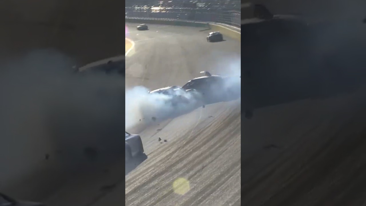 Byron's BIG crash at Vegas