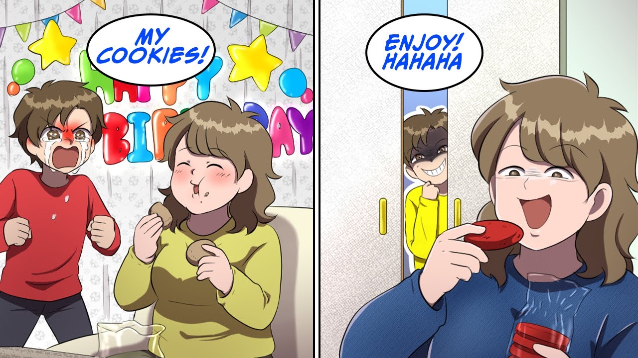 I couldn't forgive my mean Mom for eating all of my food two years in a row... [Manga Dub]