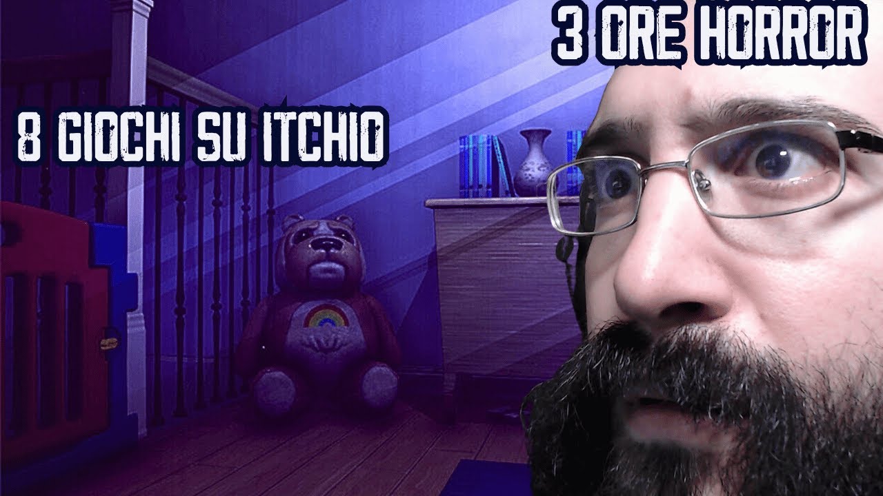 LIVE DI 3 ORE con 8 Giochi HORROR su ITCHIO