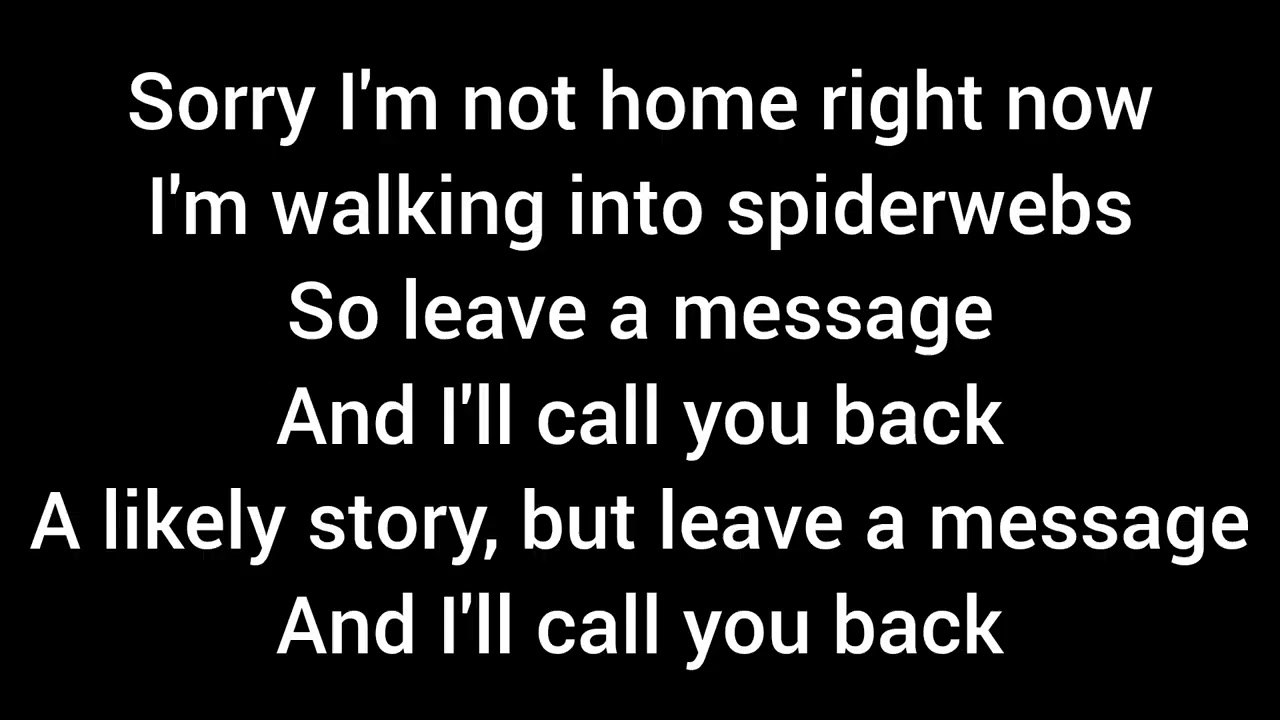 Spiderwebs - No Doubt (karaoke)
