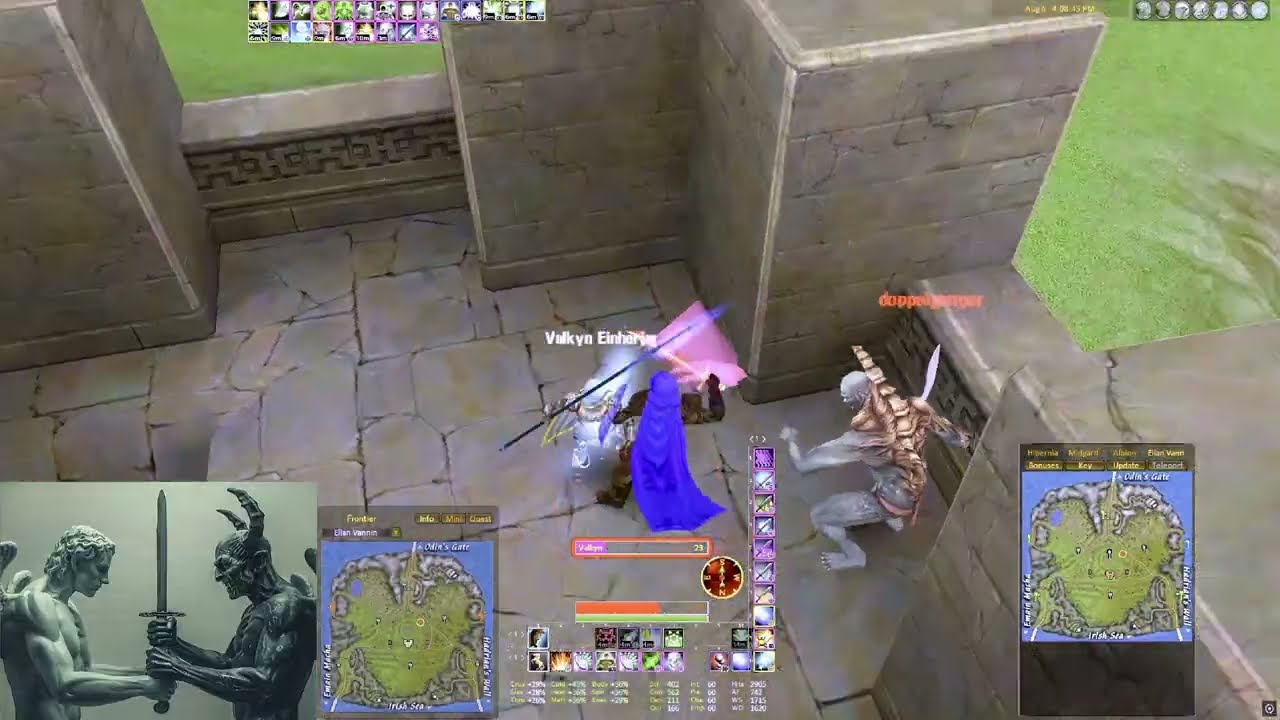 DAoC - Ywain - 1 v X #1 - Infiltrator PoV - Struggle to r12 - r3 - r10