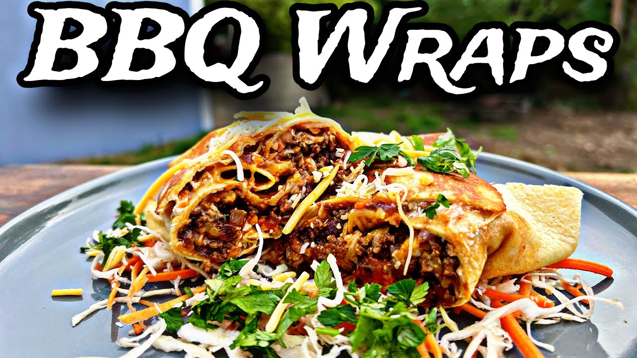 BBQ Wraps mit Hackfleisch und Käse || MC.ELLISDA´S OUTDOOR COOKING