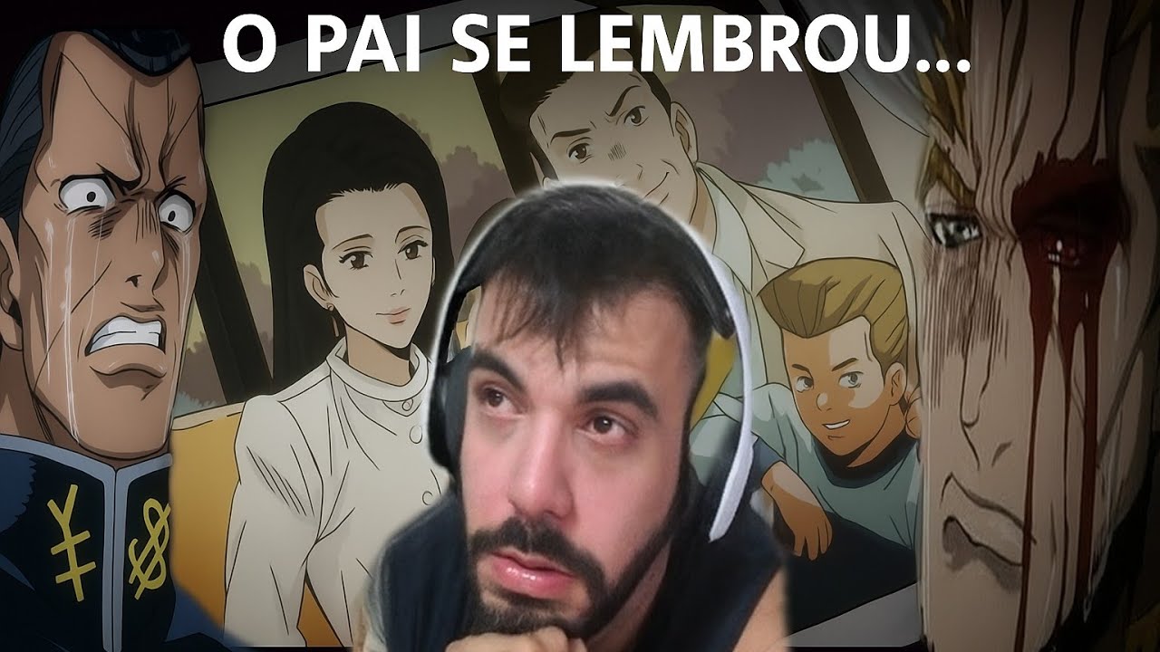 OS IRMÃOS NIJIMURA - RENAN REAGINDO A JOJO DIAMOND'S UNBREAKABLE 