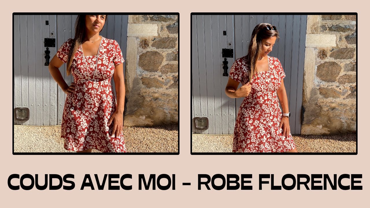 COUDS AVEC MOI (Sew with me) - Robe Florence