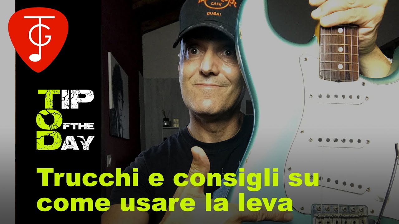 Consigli e trucchi su come usare la leva del vibrato. Setting e uso.