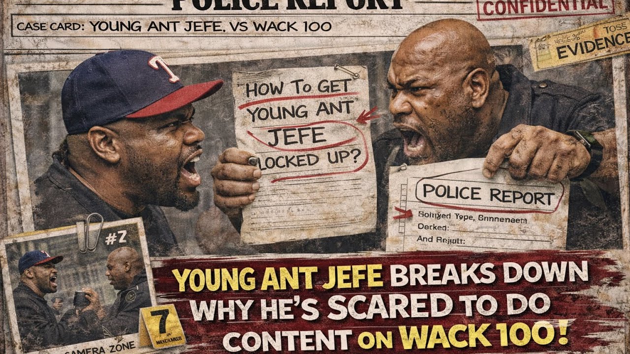 YOUNG ANT EXPLAINS WHY HES SCARED TO DO CONTENT ON WACK100