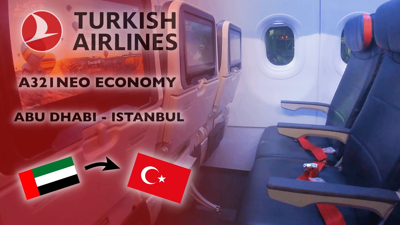 Trip Report | Turkish Airlines Airbus A321neo (Economy) | Abu Dhabi to Istanbul