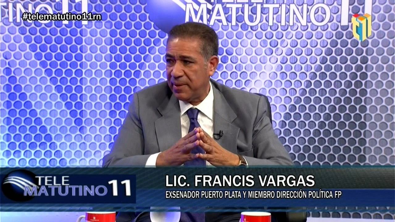 Lic. Francis Vargas, Exsenador Puerto Plata y Miembro Direccion Politica FP