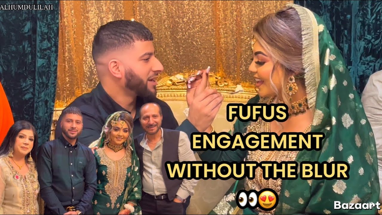 FUFUS ENGAGEMENT WITHOUT THE BLUR!! 👀😍
