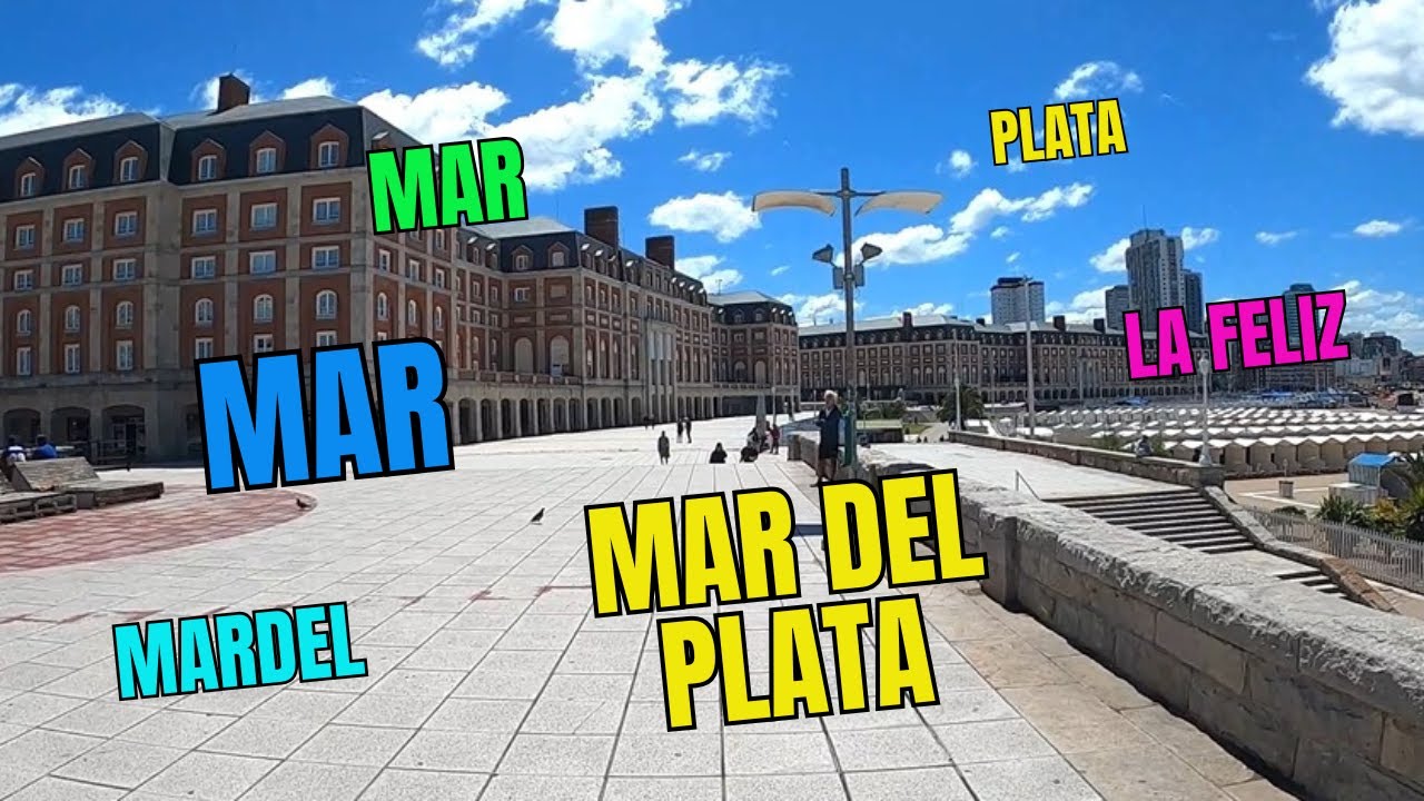 Centro MAR DEL PLATA, volví con la bicicleta.