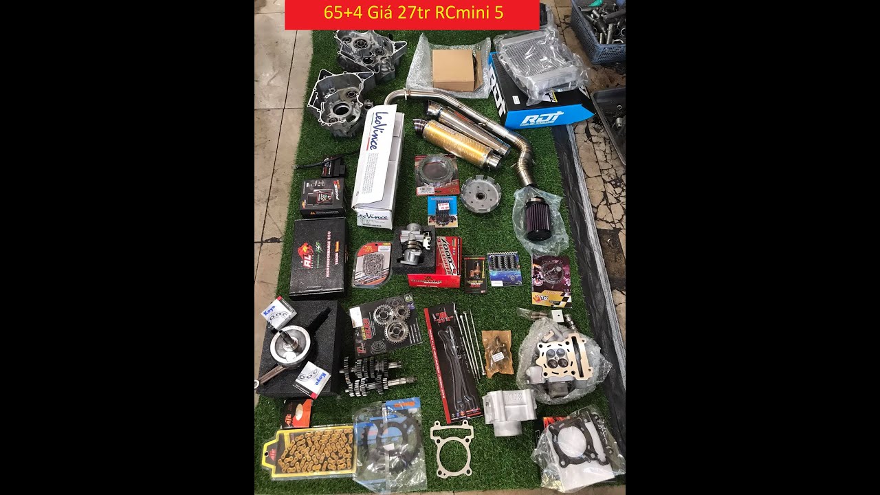Gi&aacute; l&agrave;m 65+4 Exciter 150 ecu Rc mini 5 (27tr full set)