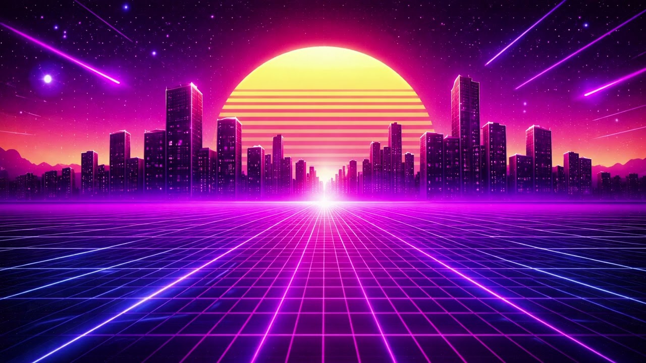 Lost In Neon – 80s Synthwave Instrumental | Retro vibes