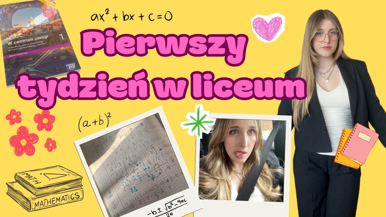 PIERWSZY TYDZIEŃ W LICEUM🏫