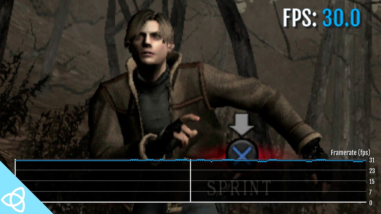 Resident Evil 4 - PS2 Frame Rate Analysis