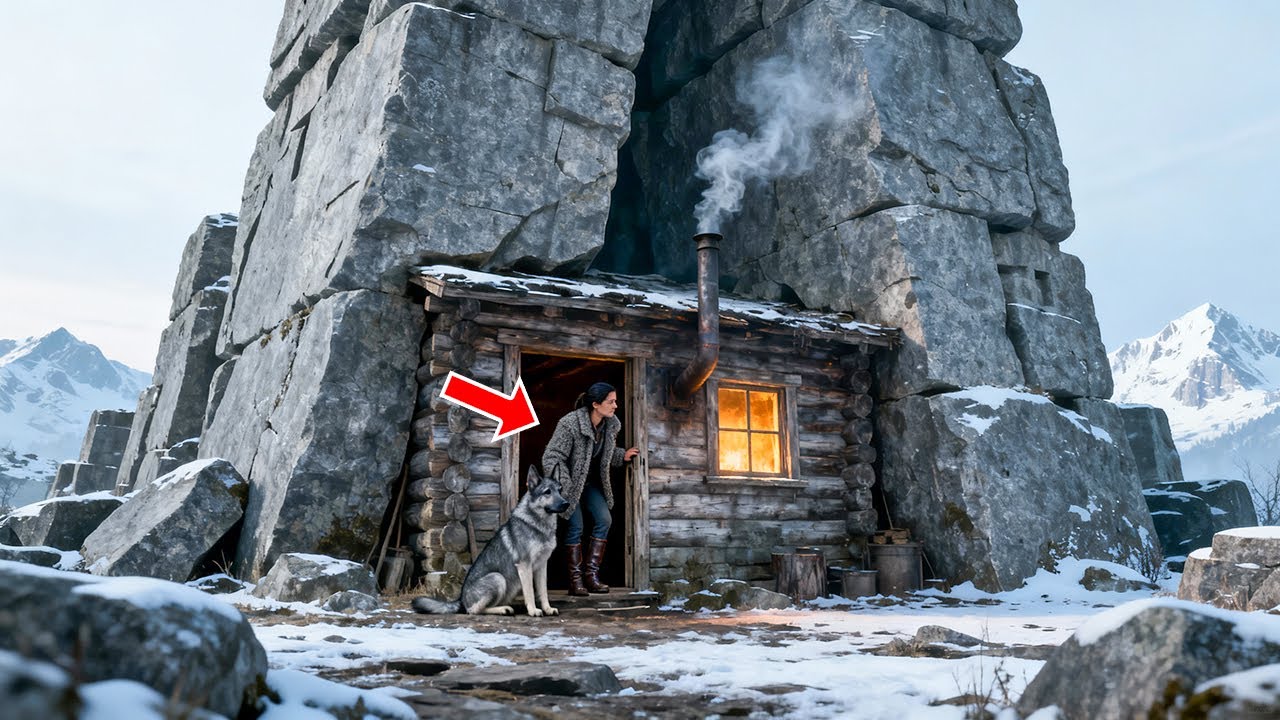 Neighbors Laughed When She Built a Cabin Inside Ancient Ruins — Until It Stayed 20 Degrees Warmer