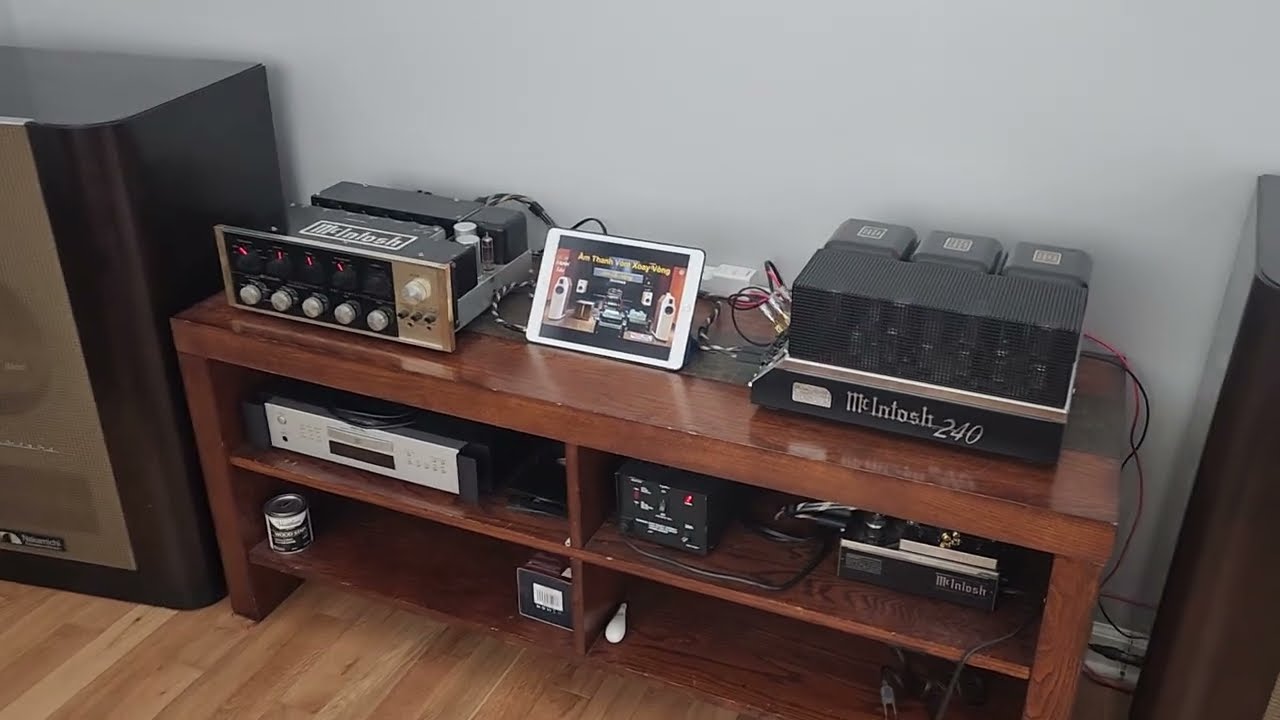 УСИЛИТЕЛЬ MCINTOSH MC240 / ПРЕДУСИЛИТЕЛЬ C20