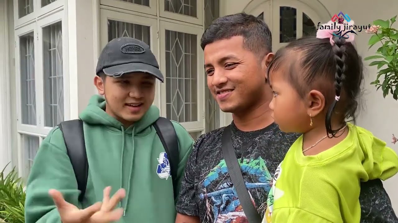 Jirayut Bawa keluarga pergi makan di Ancol jimbaran tepi pantai