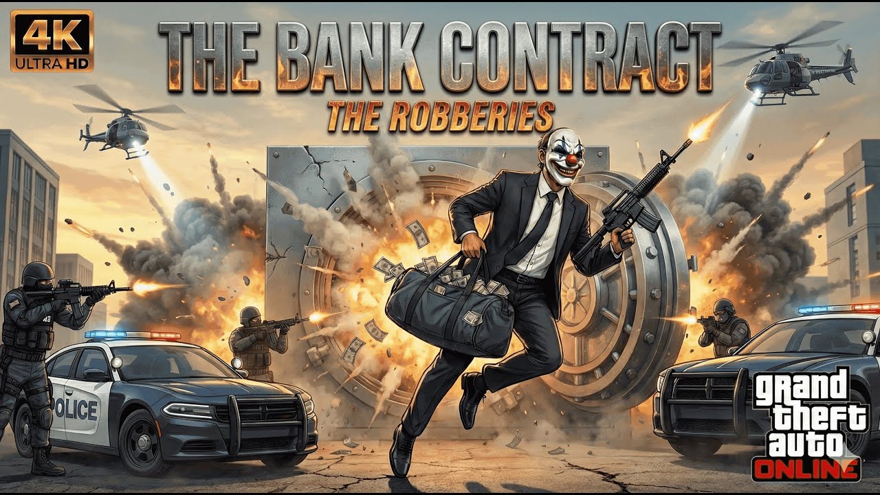 Easy $160,000? The Bank Contract Finale Solo Guide : The Bank Contract #gta5 #gta #gtaonline #gtav