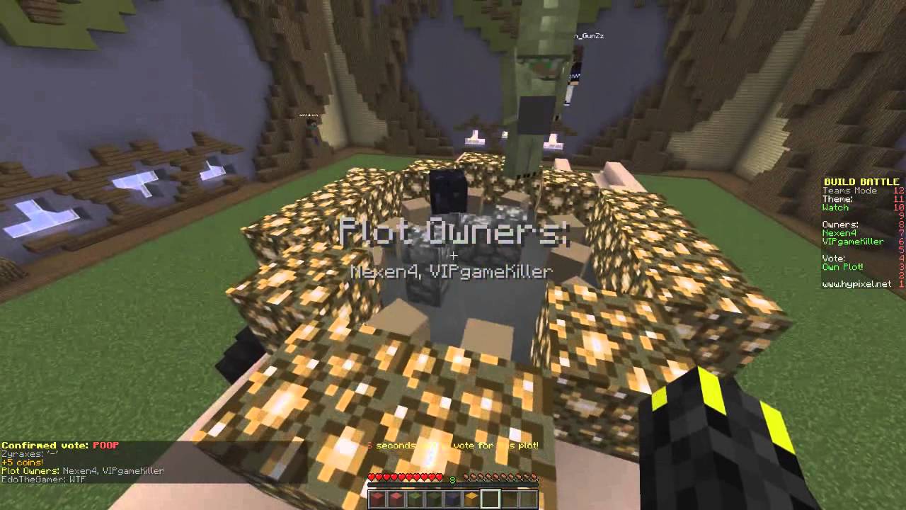 U Poslednjoj Sekundi :o - Hypixel Team Build Battle #3