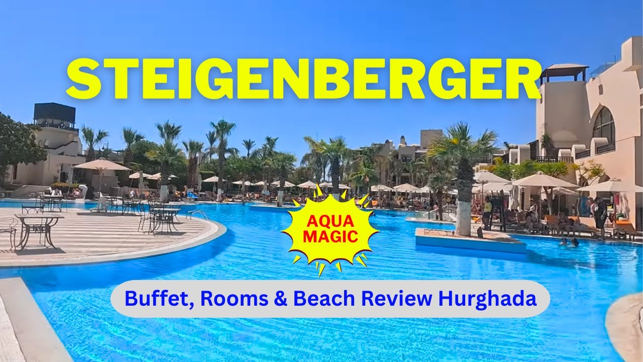 Steigenberger Aqua Magic Hurghada | Buffet, Rooms & Beach Review #beach #food #hurghada #egypt