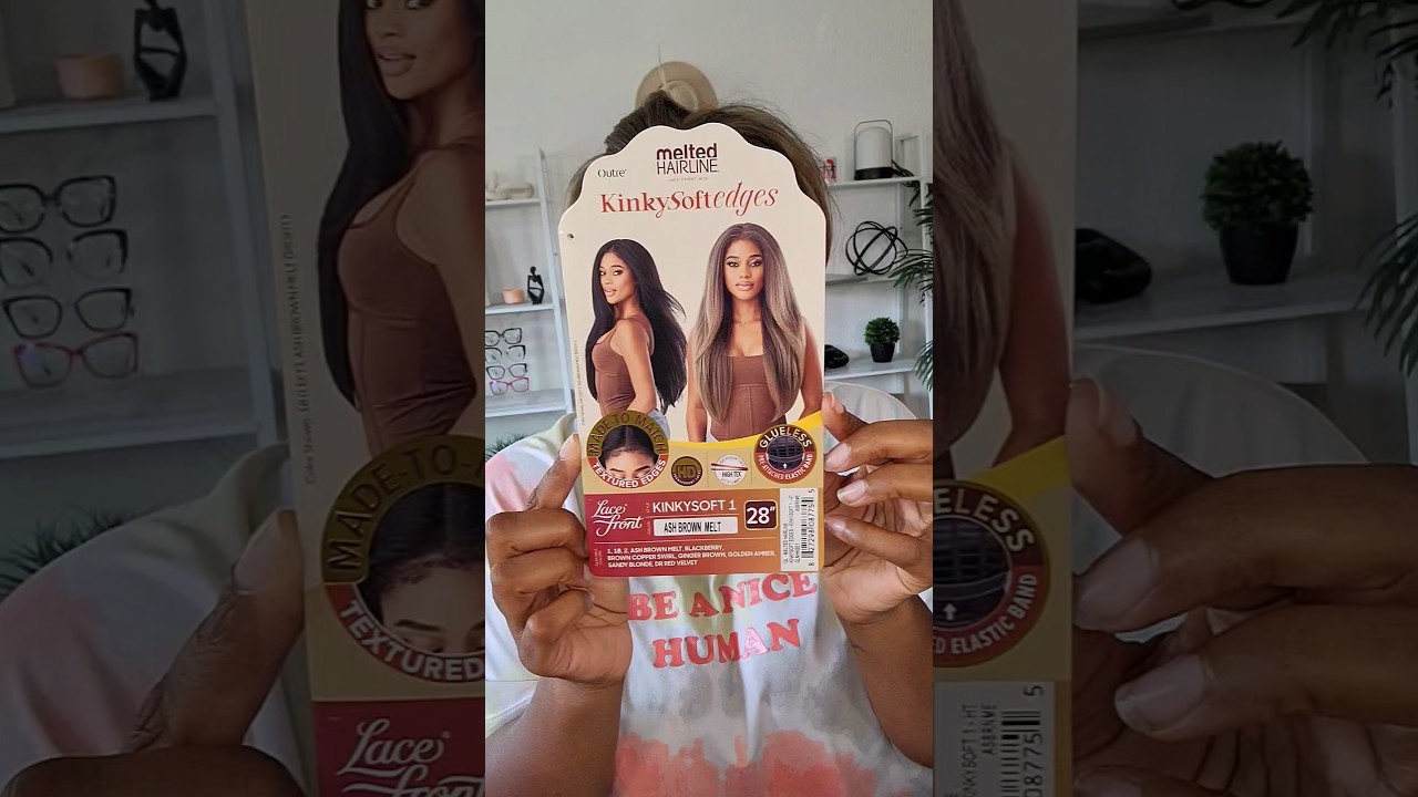 Don't Sleep on these $30 Synthetic Wigs! OUTRE Melted Hairline KinkySoft 1