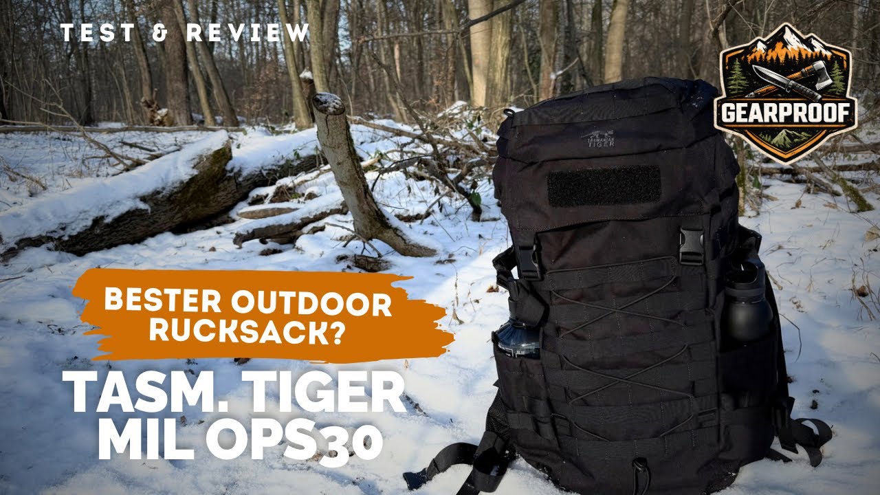 Bester Outdoor Rucksack?! Tasmanian Tiger Mil Ops Pack 30 @TasmanianTigerGear 