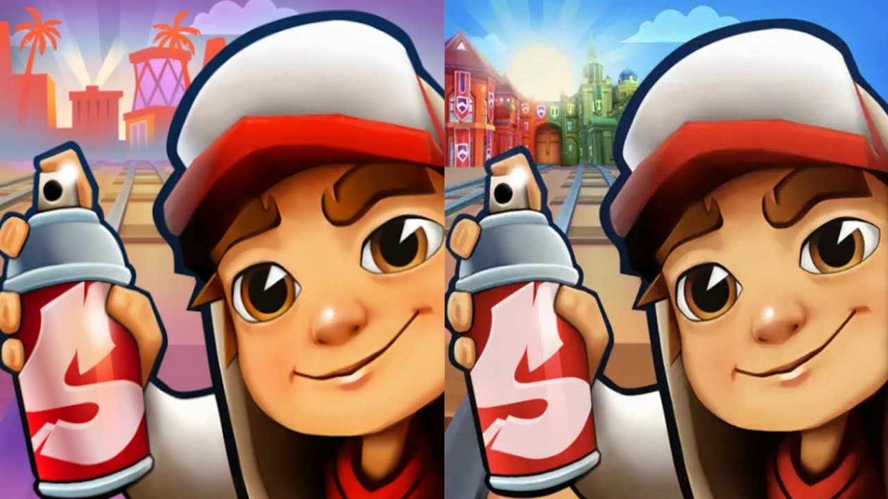 Subway surfers : Hollywood 2026 🆚 Oxford 2025 Map Comparison 