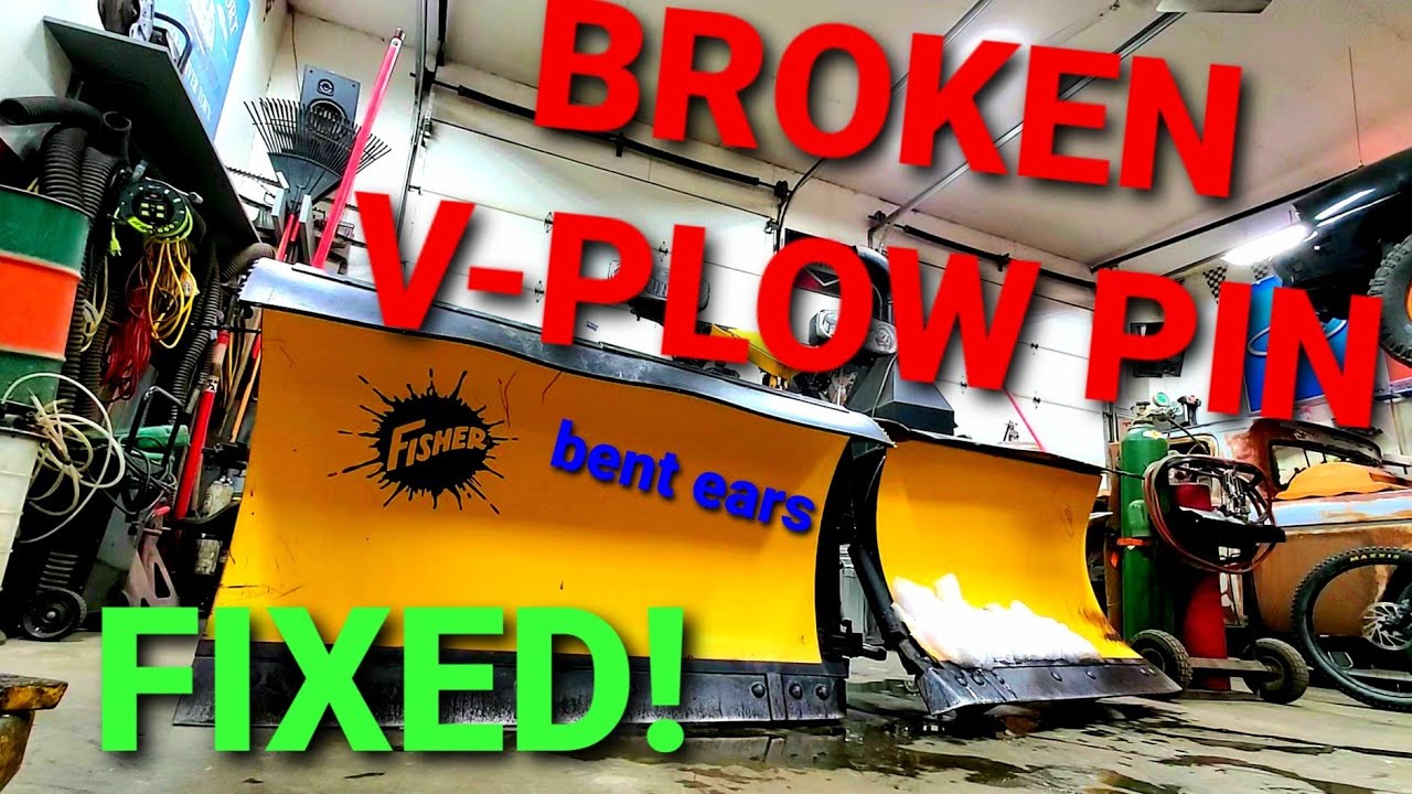 Broken V Plow Pin repair ep.10