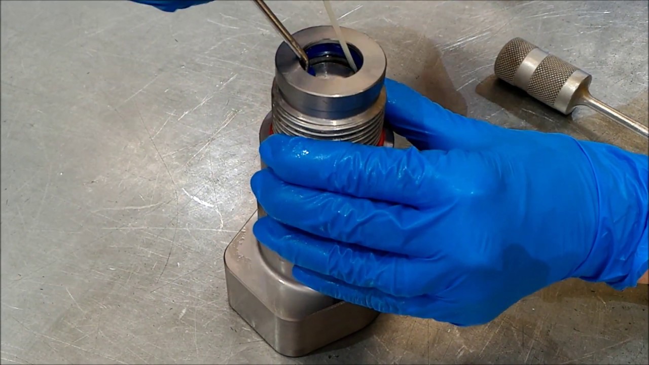 Faster - Replacement of polyurethane seal on a FHV male half