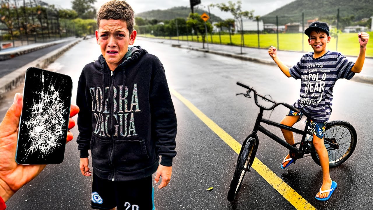O POCA SOMBRA QUEBROU O IPHONE DO BOCA DE TRAIRA