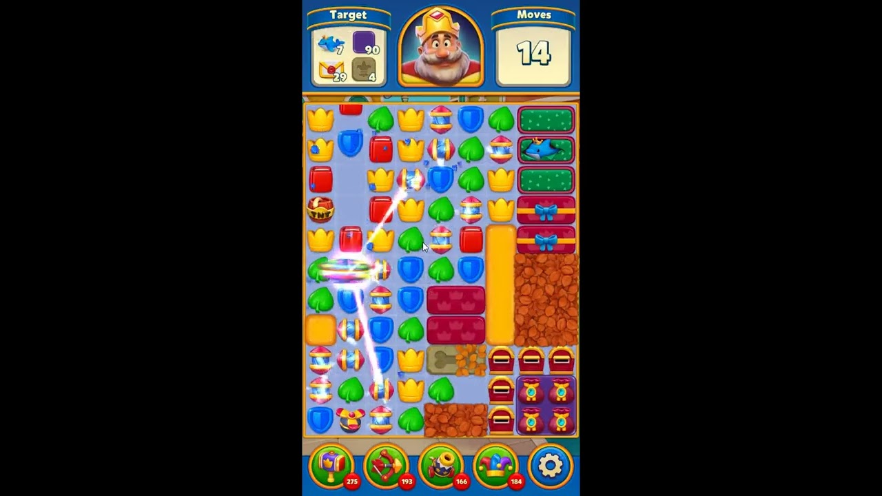 Royal Match Level 8637 - NO BOOSTERS GAMEPLAY 👑 | SKILLGAMING ✔️