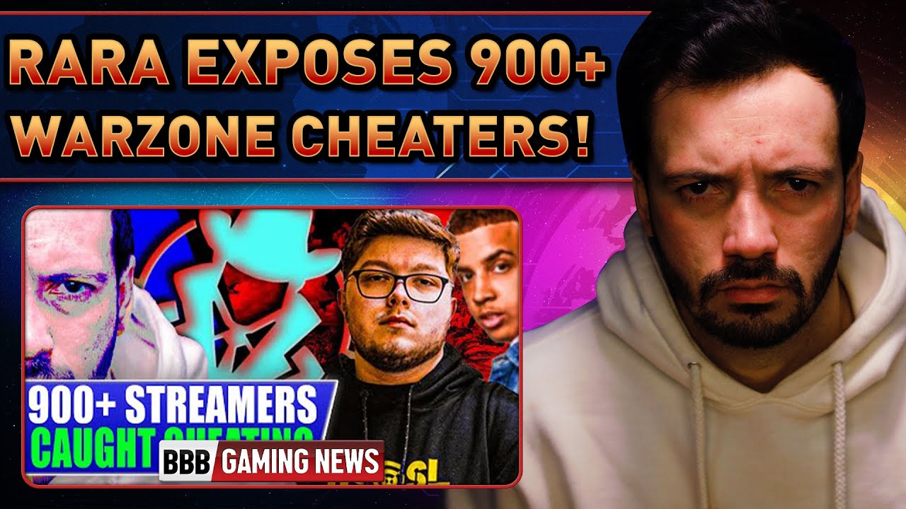 RARA exposes 900+ warzone CHEATERS! - BBB Gaming News