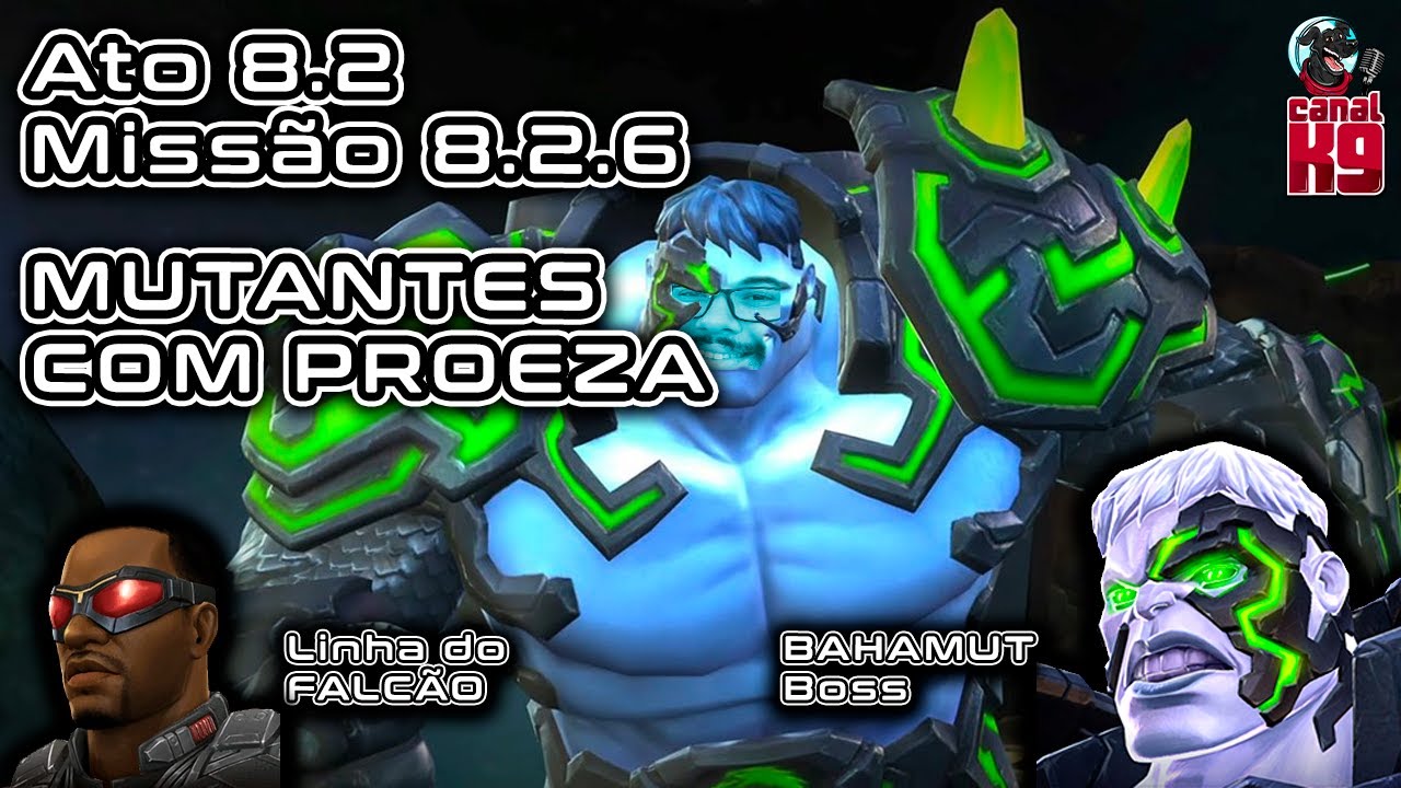 EXPLORAÇÃO 8.2 - 8.2.6 (Linha FÁCIL) Mutantes com Proeza (Linha Falcão) - MCOC