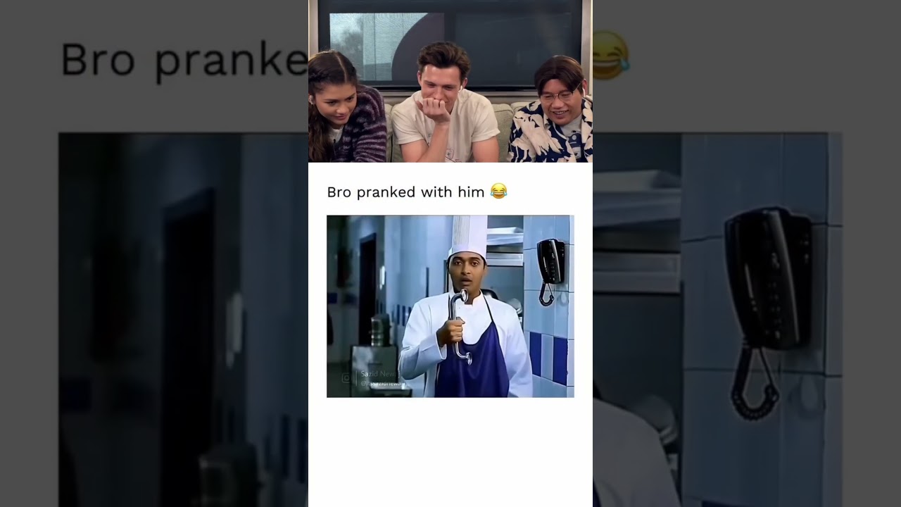 Tom Holland reacting to viral videos #spiderman #funny #tomholland #memearchive #memebers