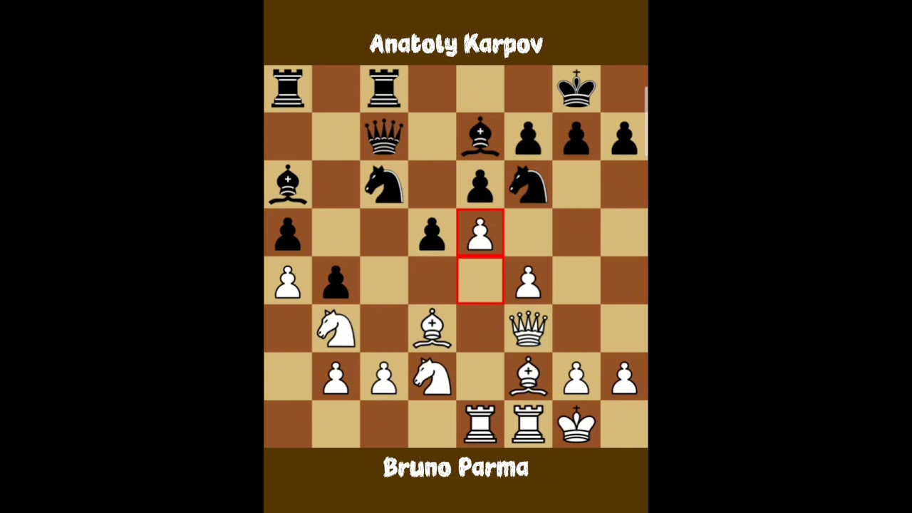 Bruno Parma vs Anatoly Karpov ◉ Moscow Tournament 1971 | Classic Strategic Draw