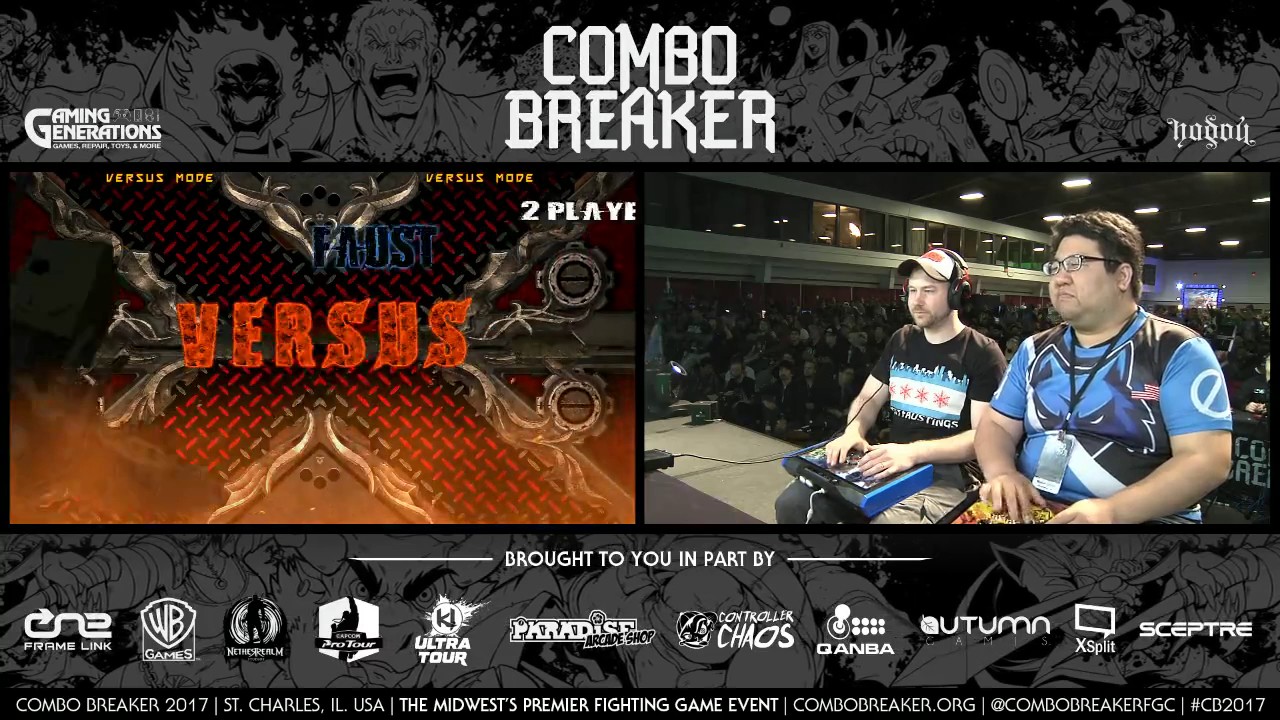 Combo Breaker 2017 - Guilty Gear Xrd REV 2 Top 8