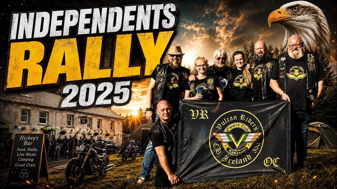 ON THE ROAD - INDEPENDENTS RALLY 2025 (Hickeys Bar, Silvermines, Co. Tipperary) [2.7K]