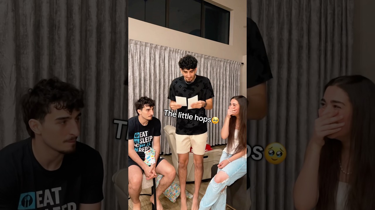 HE SCREAMED AT HIS B-Day GIFT 😱 #OMG #gift #foryou