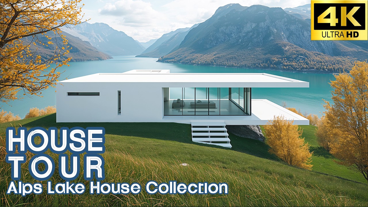 Alps Lake House Collection (4K) | architectural design ideas from beautiful places