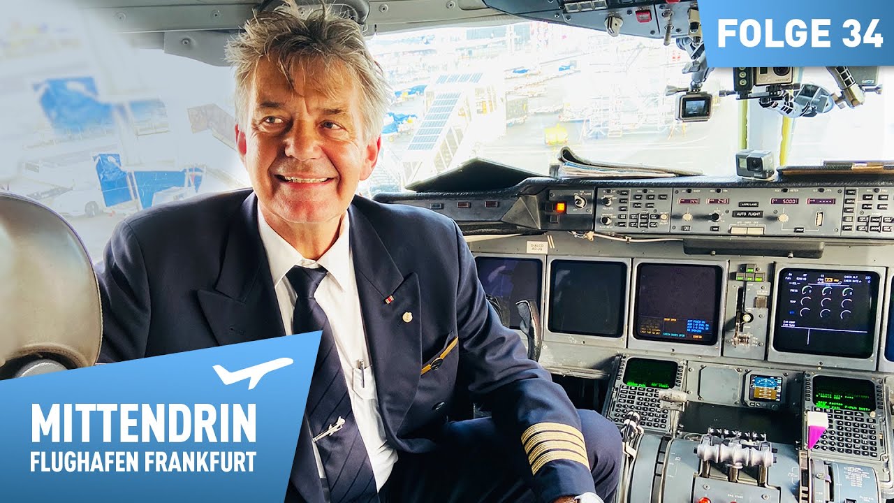 Sein letzter Flug - Pilot fliegt in den Ruhestand | Mittendrin Flughafen Frankfurt 34
