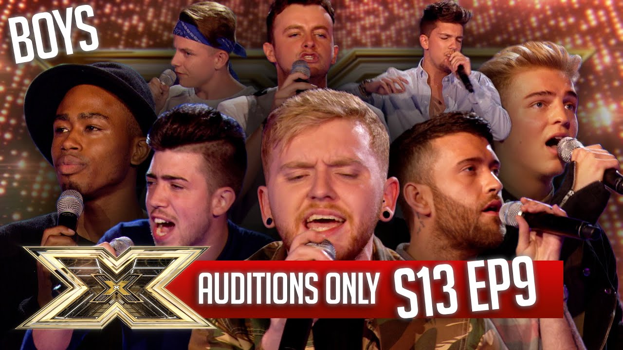 AUDITIONS ONLY - 6 CHAIR CHALLENGE - BOYS! | SERIES 13 | EPISODE 9 | The X Factor UK